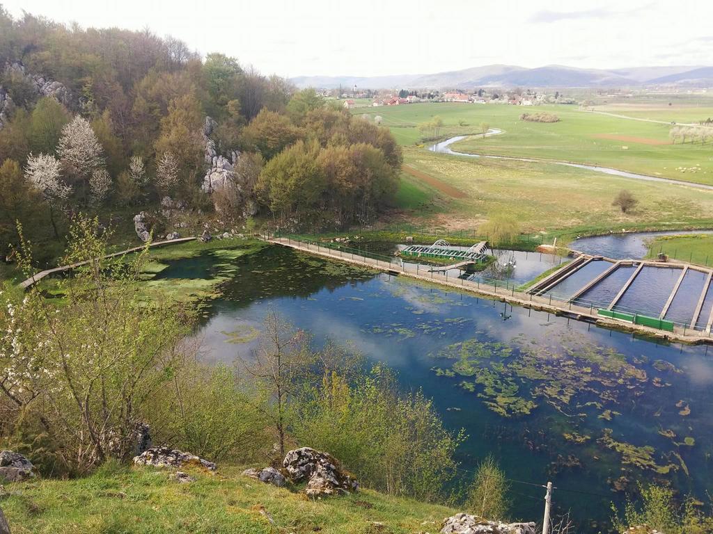 Guest House Domig Licko Lesce Esterno foto